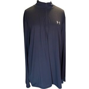 Under Armour Dark Blue Quarter-Zip Top